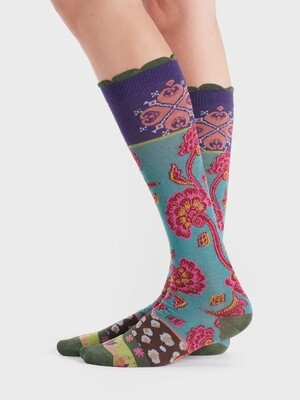 Women's Knee-High Socks Dye Fantasy