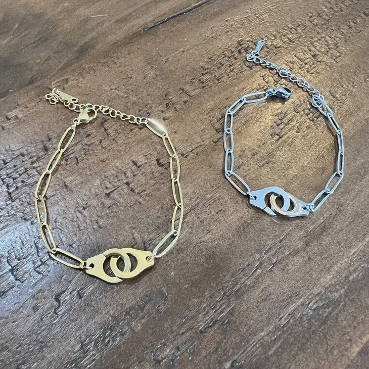 Handcuff Paperclip Bracelet