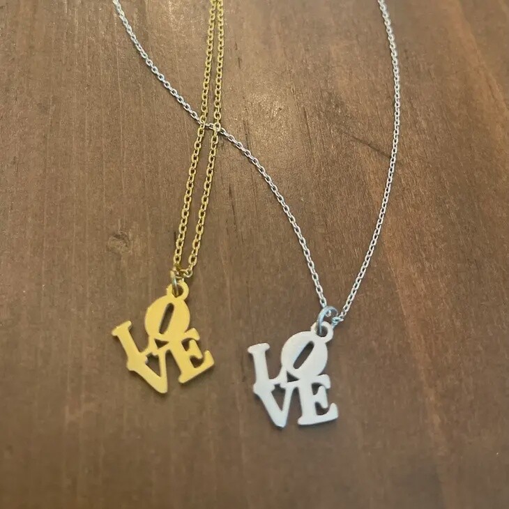 Little Love Necklace, Colour: Gold