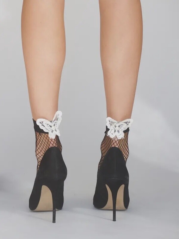Butterfly Net Socks