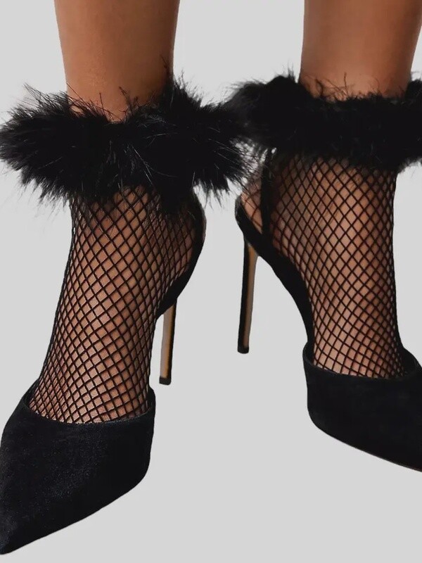 Zsa Zsa Fishnet Socks