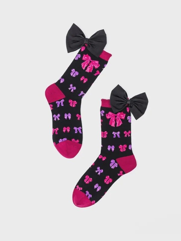 Big Bow Energy Ruffle Ankle Socks
