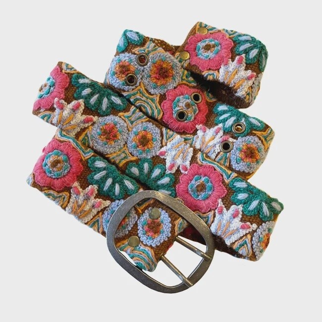 Terra Firma Floral Belt