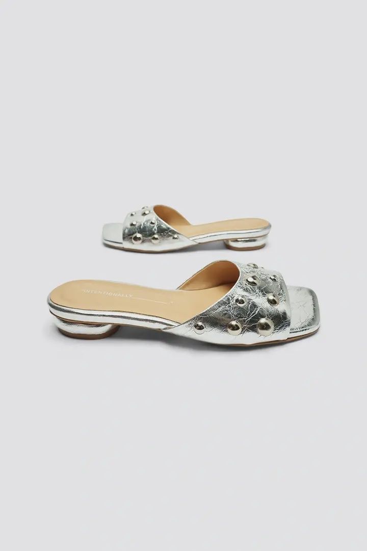 Sadie Metallic Sandals