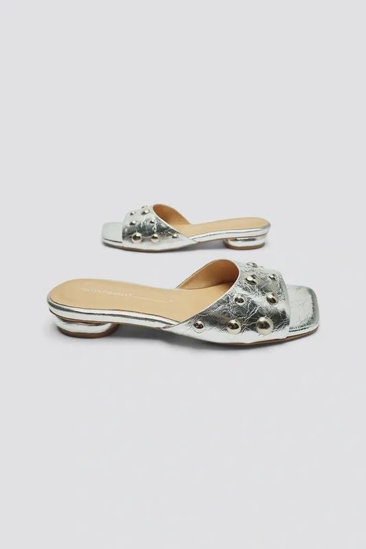 Sadie Metallic Sandals
