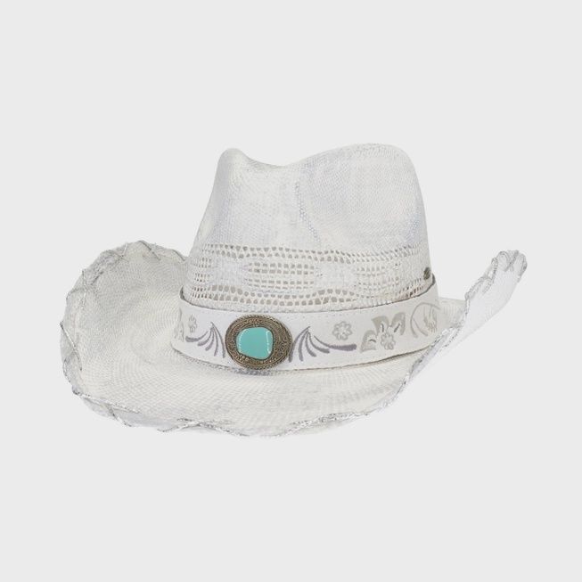 Eureka Cowboy Hat, Color: White