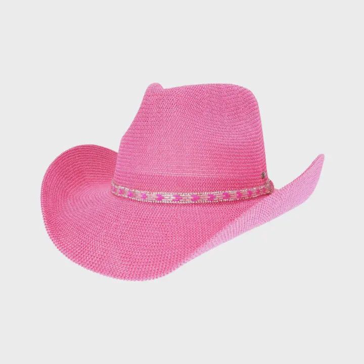 San Jose Cowboy Hat- New Candy Pink