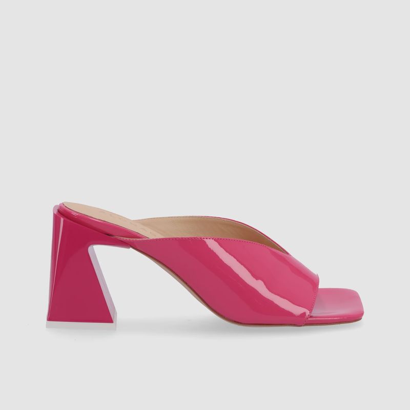 Tasha Pink Leather Sandals