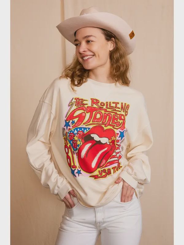 The Rolling Stones USA Tour Pullover Sweatshirt
