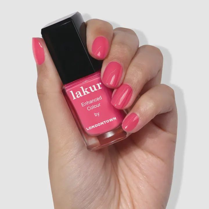 Lakur Electric Flamingo Nail Polish
