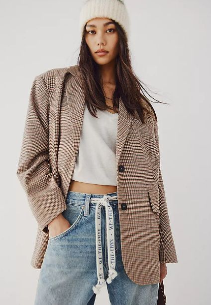 Free People Reggie Blazer