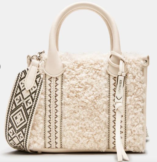 Steve Madden Selena Cream Tote