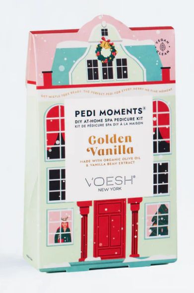Golden Vanilla Pedi Moments