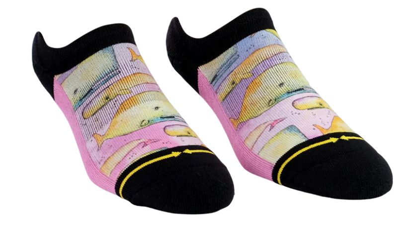 Otis Whale No Show Socks