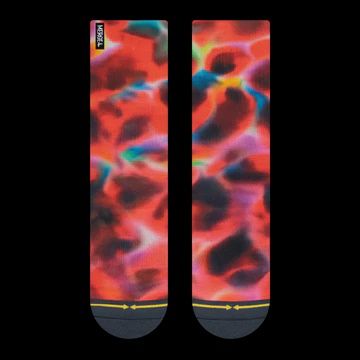 Daniel Jean-Baptiste Red Water Classic Crew Socks