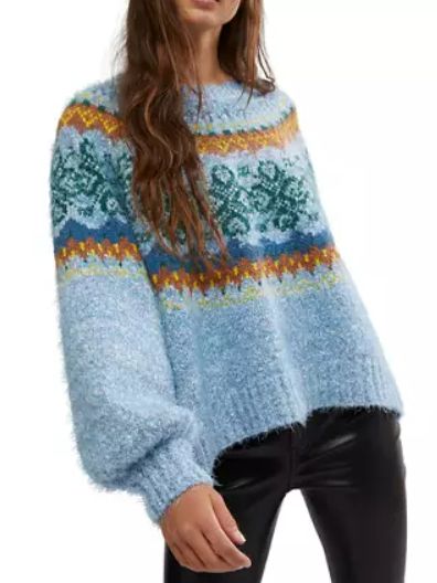 Free People Festive Frost Sweater