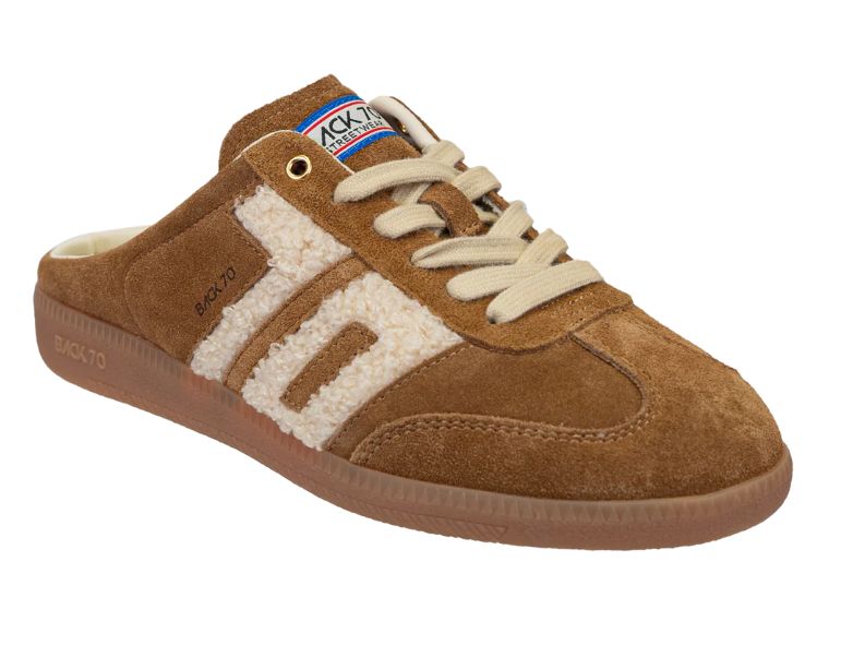 Easter in Tobacco Backless Sneakers