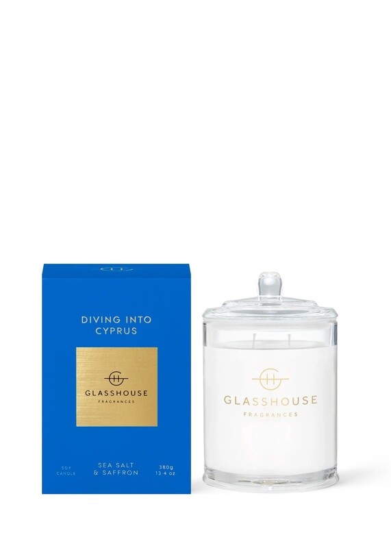 380g DIVING INTO CYPRUS Candle