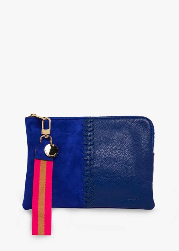 Paige Clutch - Cobalt