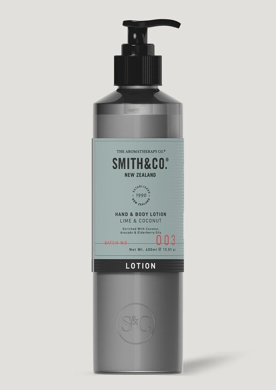 Smith &amp; Co Hand &amp; Body Lotion - Lime &amp; Coconut (400ml)