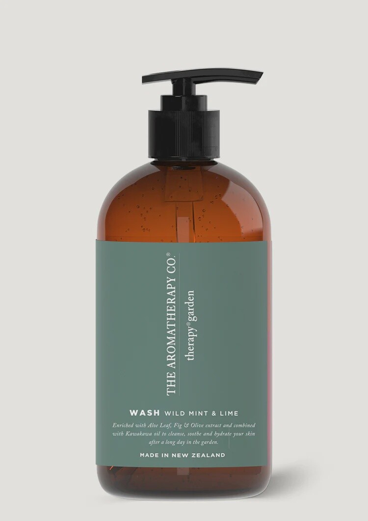 Therapy Garden Hand &amp; Body Wash - Wild Mint &amp; Lime (500ml)