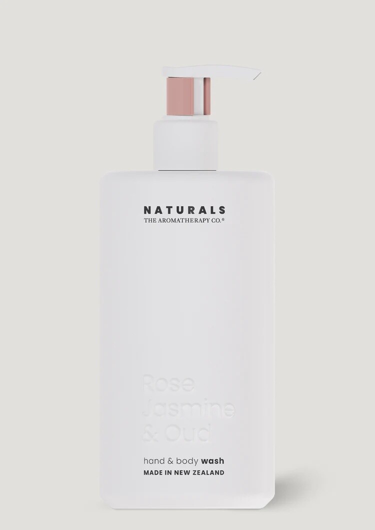 Naturals Hand &amp; Body Wash - Rose &amp; Jasmine Oud