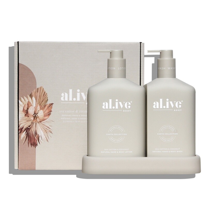 Sea Cotton &amp; Coconut Duo - Lotion &amp; Wash