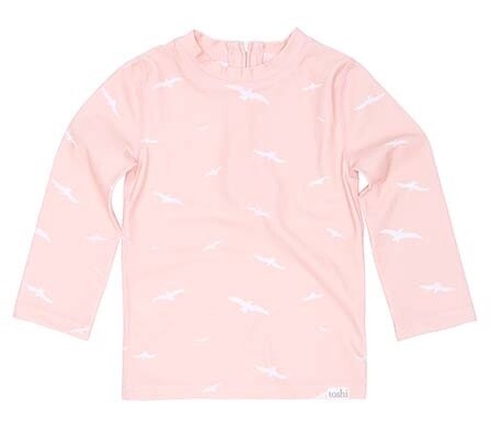 Swim Rashie Long Sleeve - Palm Beach, Size: 1