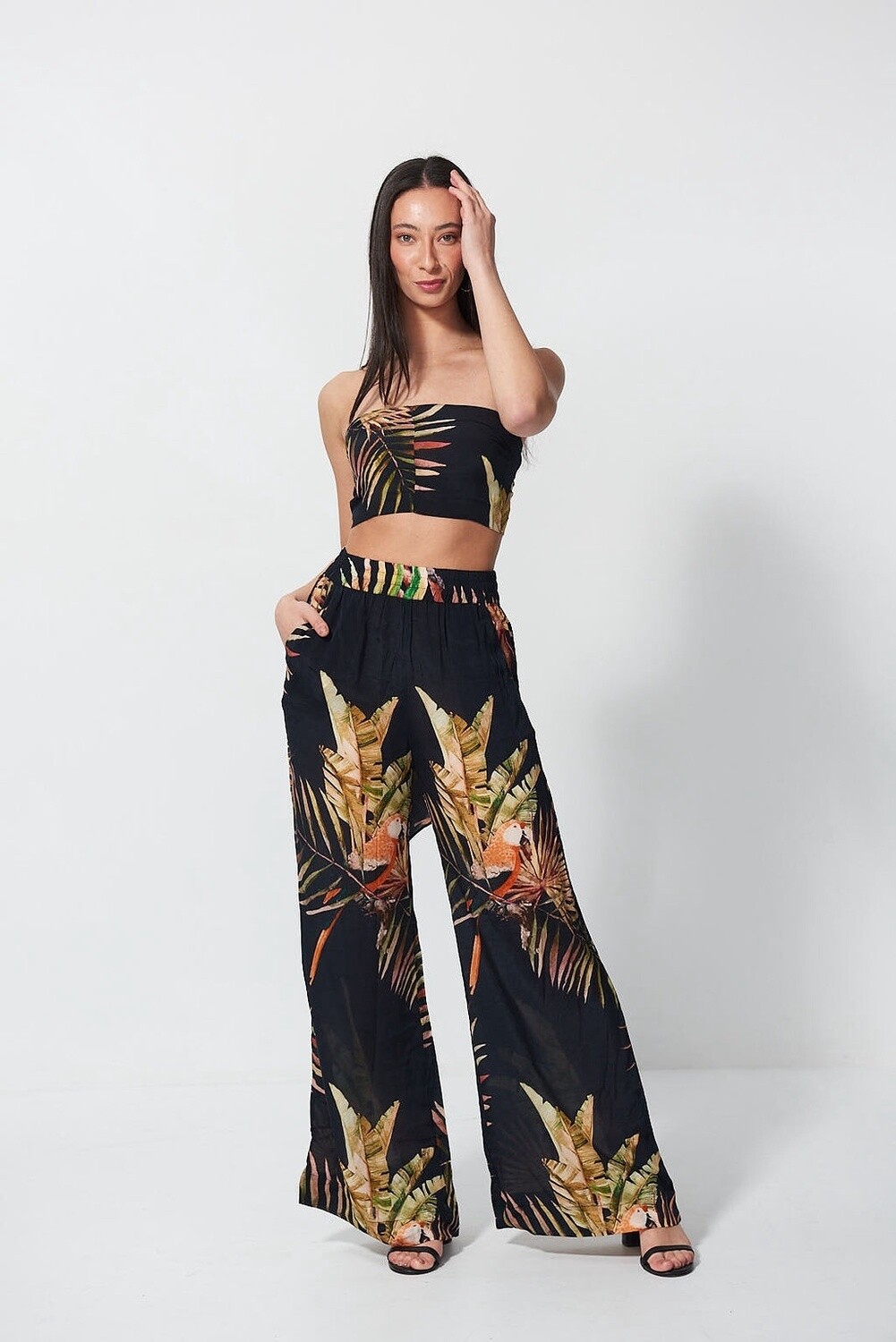 Samson Pant - Tropical Parrot, Size: XS
