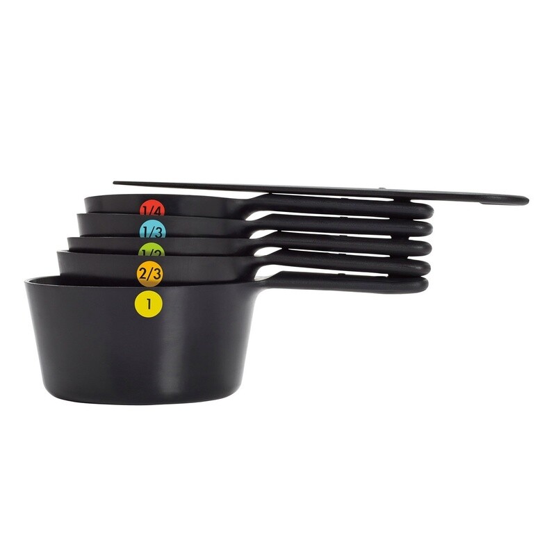 6-Piece Plastic Measuring Cup Set