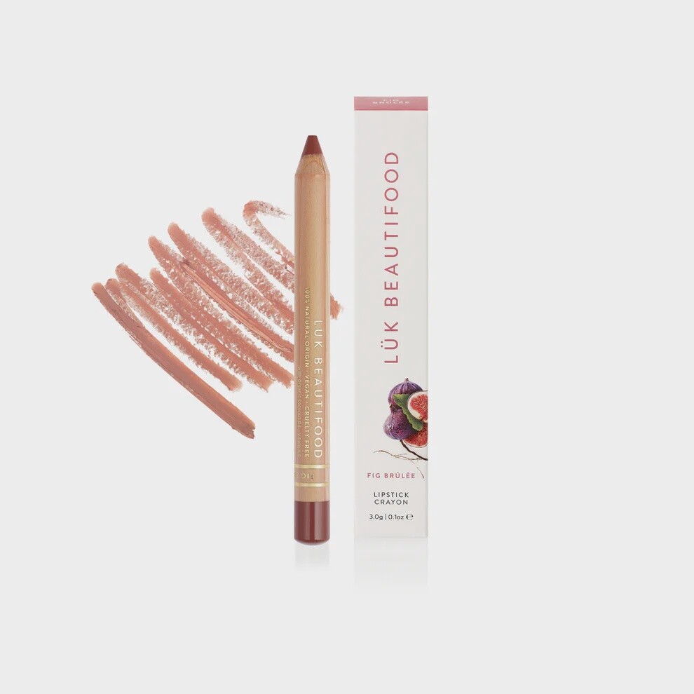Natural Lipstick Crayon - Fig Brûlée