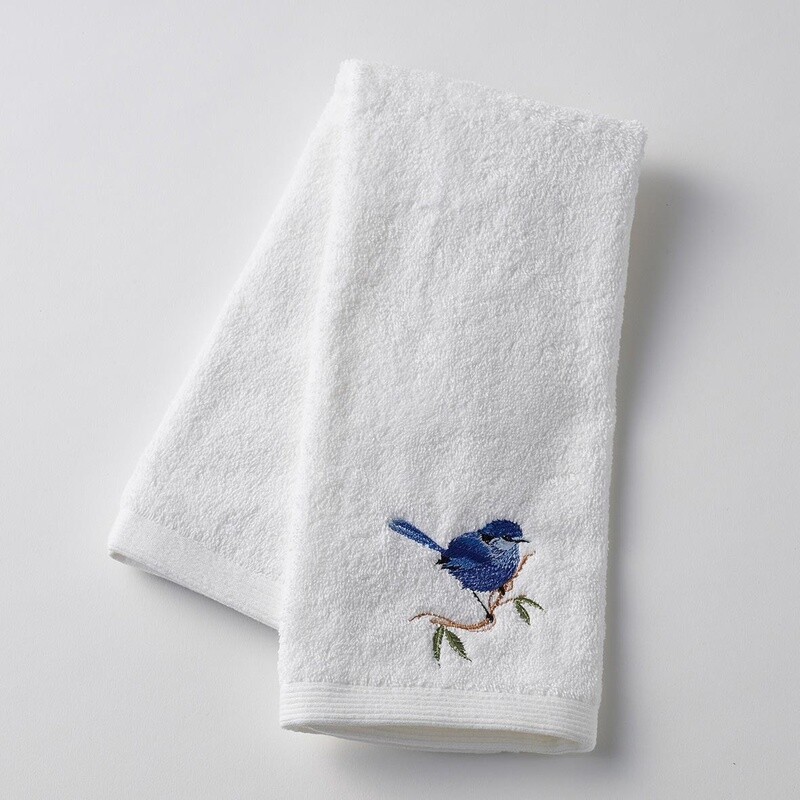 Hand Towel - Blue Wren (Set of 2)