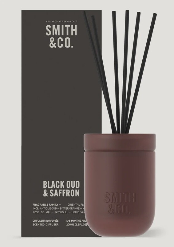 Smith &amp; Co Diffuser - Black Oud &amp; Saffron