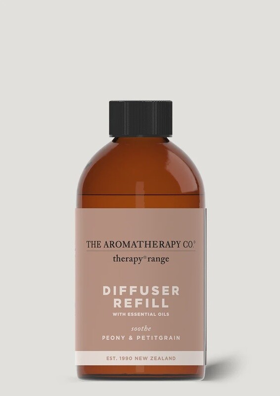 Therapy Diffuser Refill - Peony &amp; Petitgrain