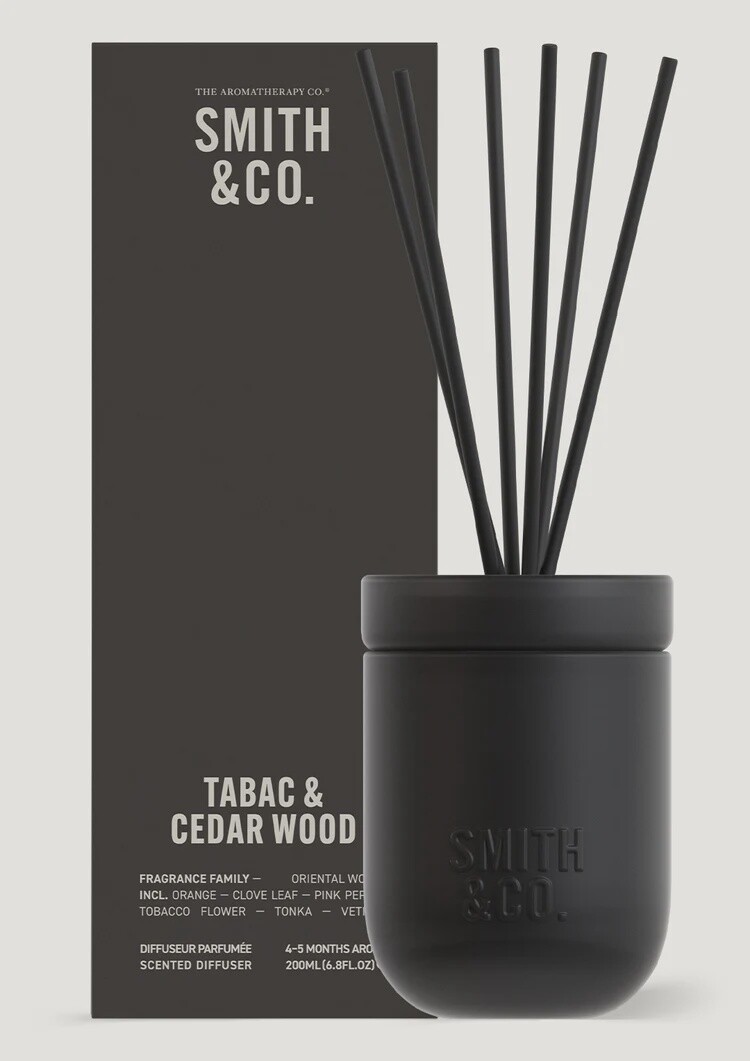 Smith &amp; Co Diffuser - Tabac &amp; Cedarwood