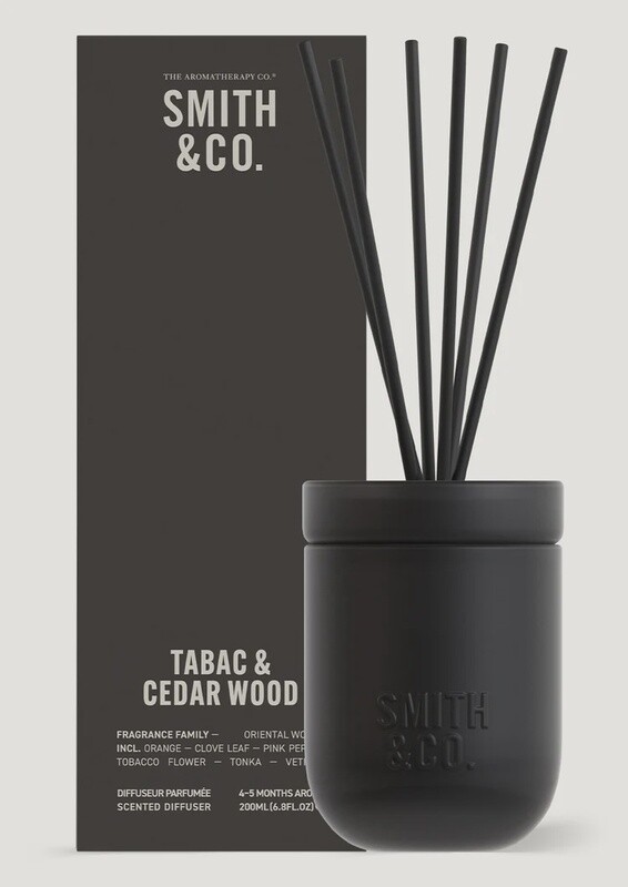 Smith &amp; Co Diffuser - Tabac &amp; Cedarwood