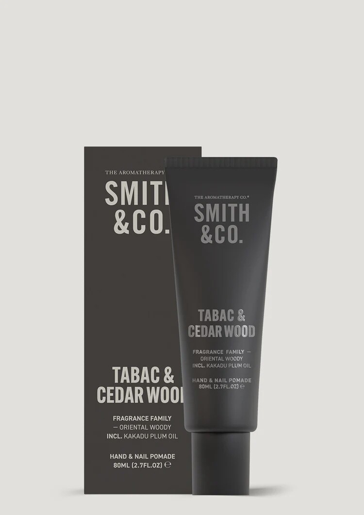 Smith &amp; Co Hand and Nail Pomade - Tabac &amp; Cedarwood