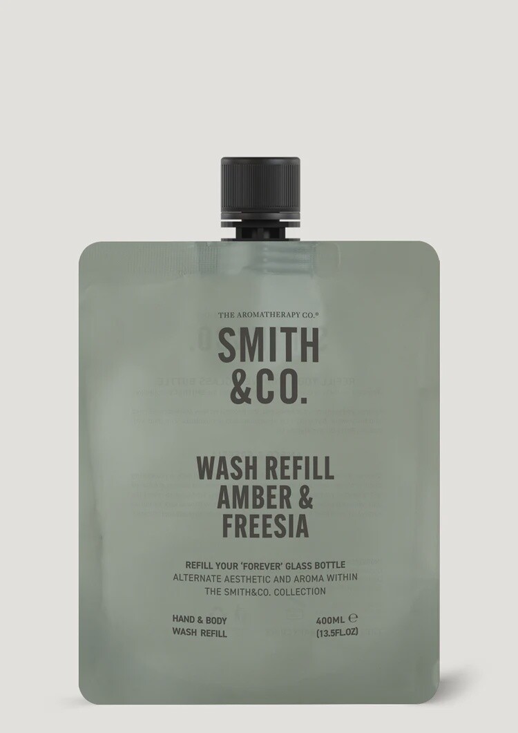 Smith &amp; Co Wash Refill - Amber &amp; Freesia