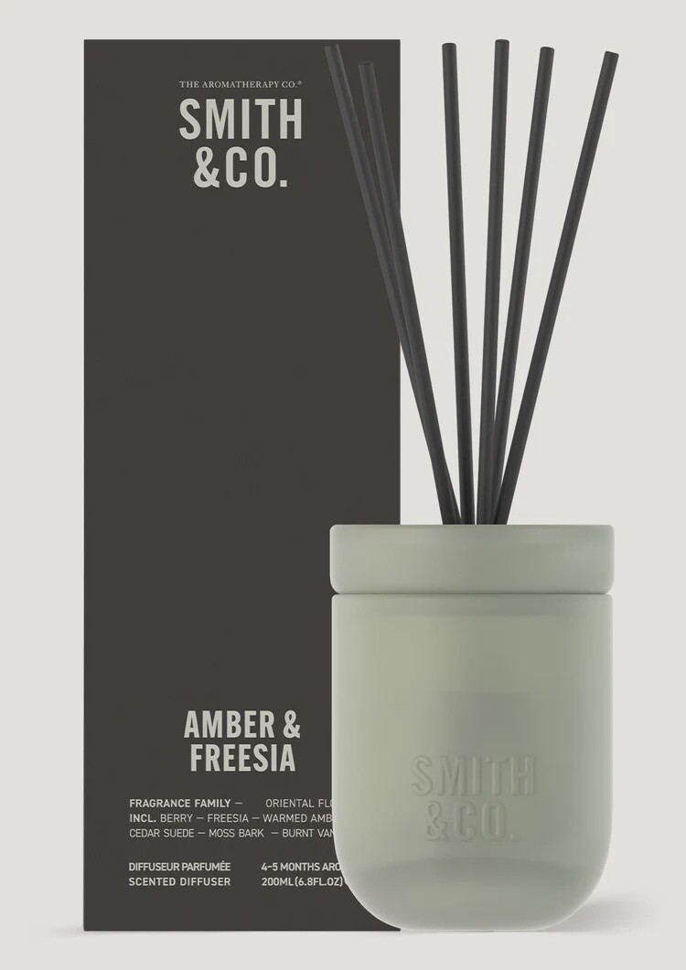 Smith &amp; Co Diffuser - Amber &amp; Freesia