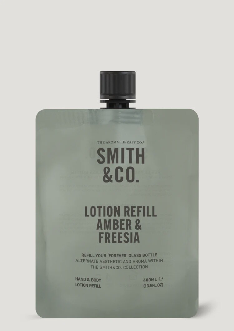 Smith &amp; Co Lotion Refill - Amber &amp; Freesia