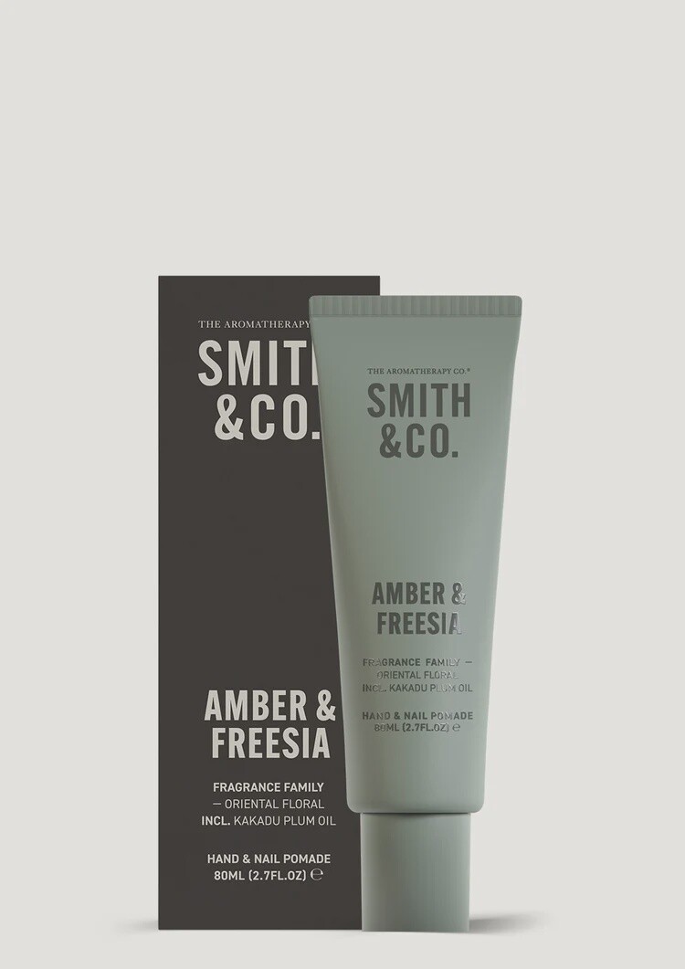 Smith &amp; Co Hand and Nail Pomade - Amber &amp; Fressia