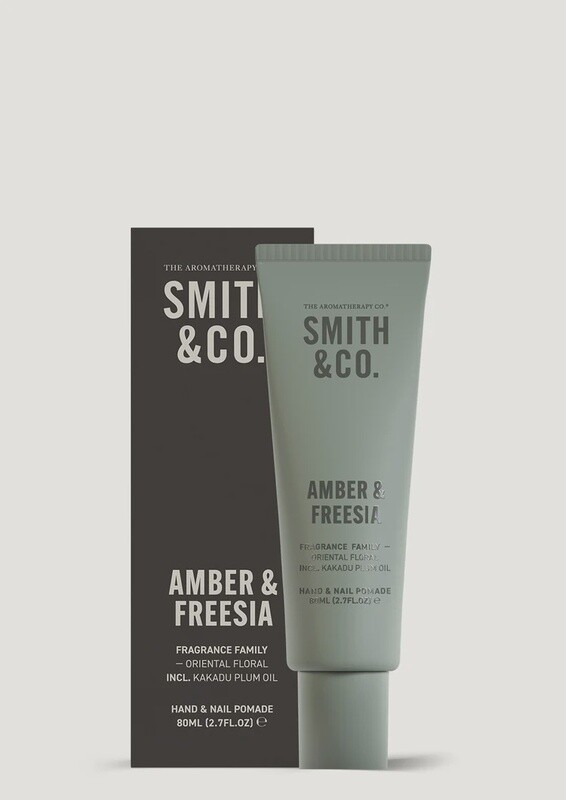 Smith &amp; Co Hand and Nail Pomade - Amber &amp; Fressia
