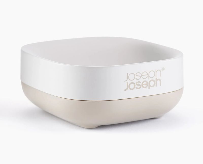Slim Soap Dish Compact - Ecru