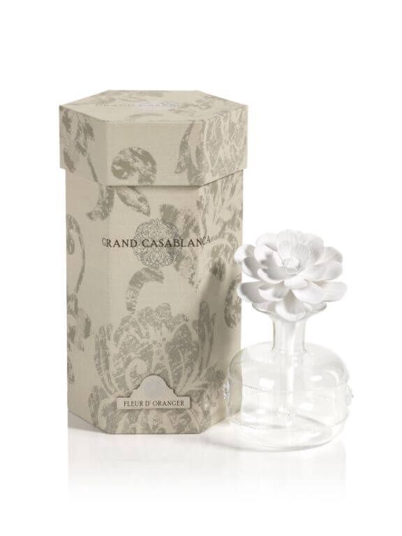 Mini Grand Casablanca Porcelain Diffuser, Scent: Fleur d&#39;Oranger