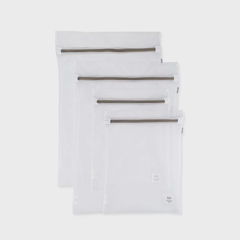 Recycled Mesh Laundry Bags gry s/4
