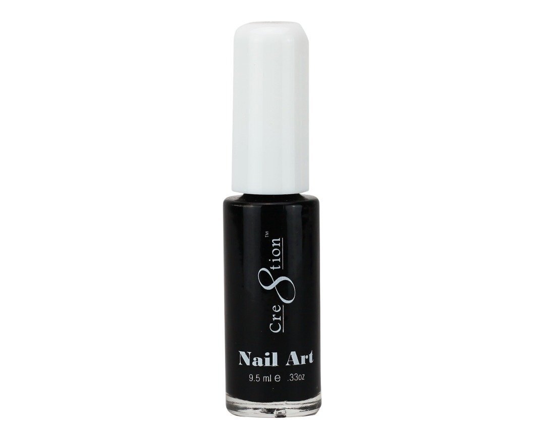 Creation Nail Art Striper (Lacquer) - Black