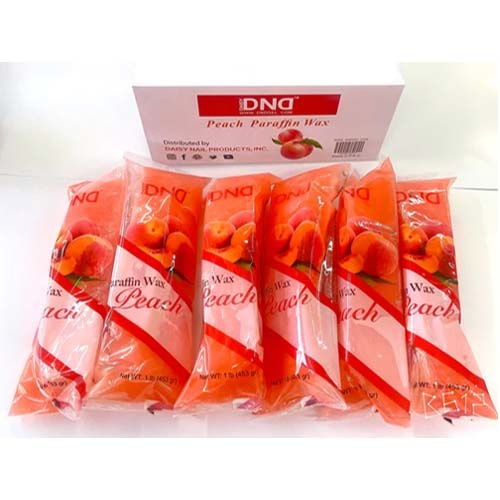 DND Paraffin Wax Peach 36lbs, 1 CASE