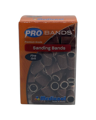 ​​Brown Sanding Bands / 100 pcs (Fine)