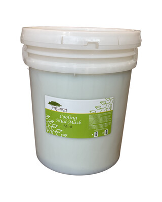 AmazonSpa - Cooling Mud Maske - Mint - 5 gallons