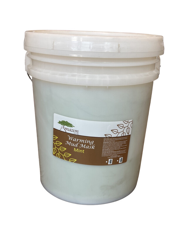 AmazonSpa - Warming Mud Maske - Mint - 5 gallons